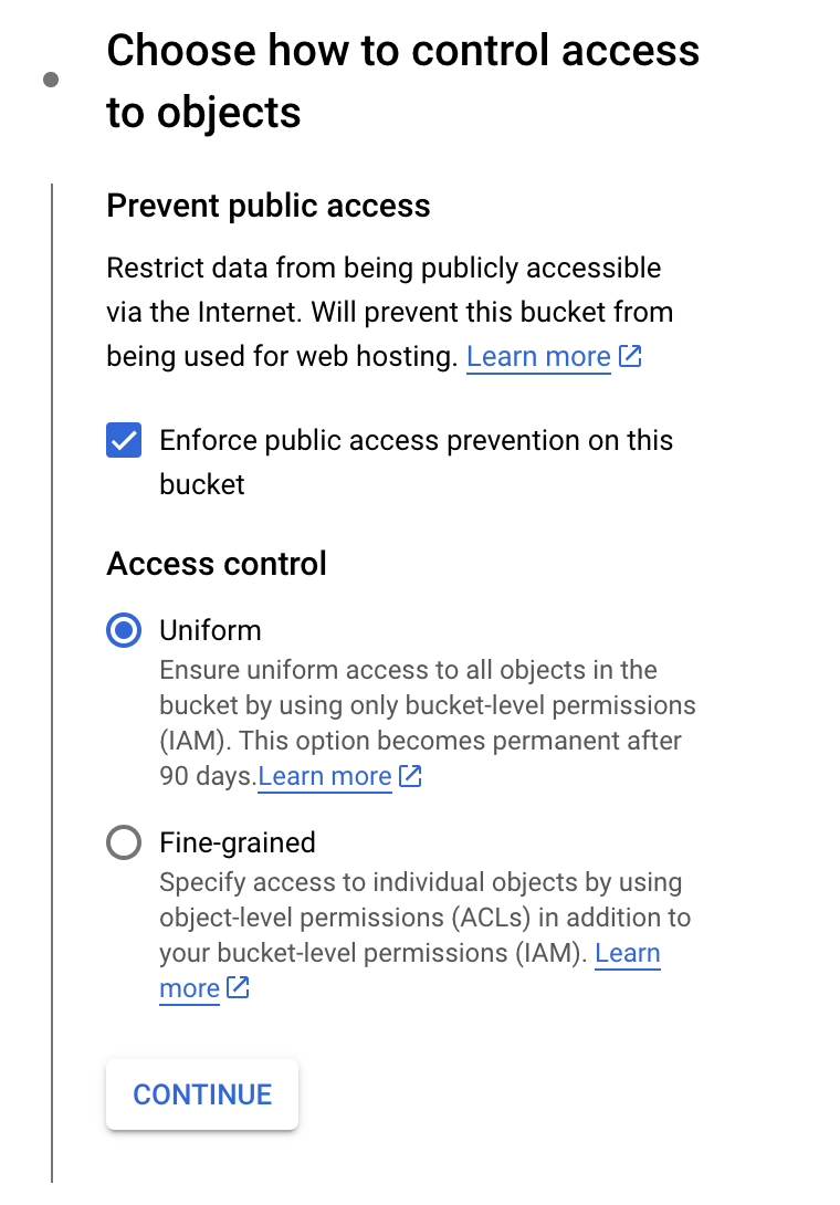 access control private