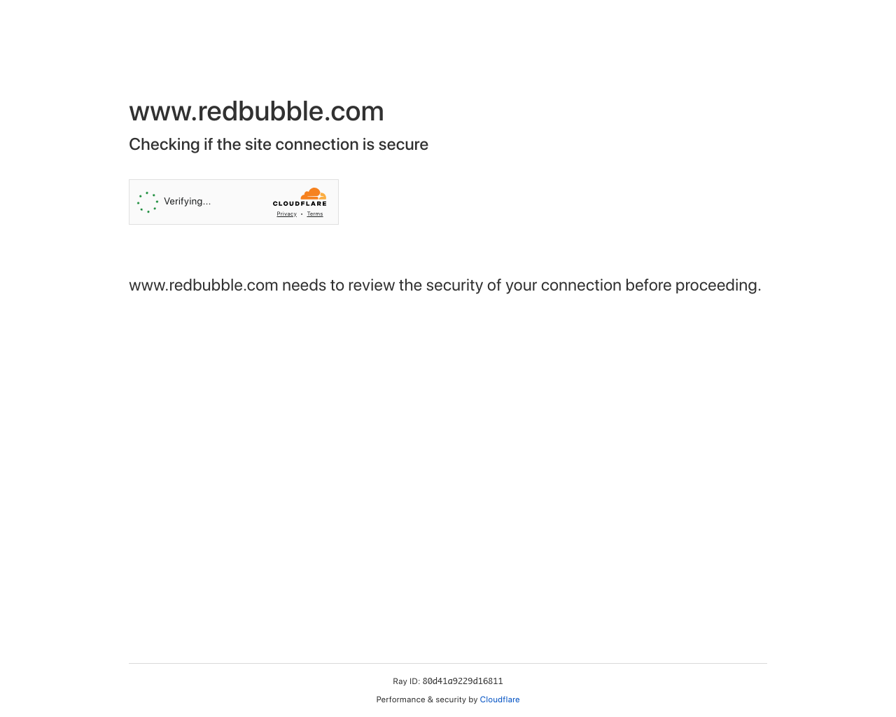 Cloudflare protection